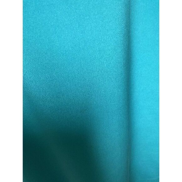 Talbots Silk Dress Jacket Set 12p Teal Blue Maxi Spring Light - Picture 5 of 16